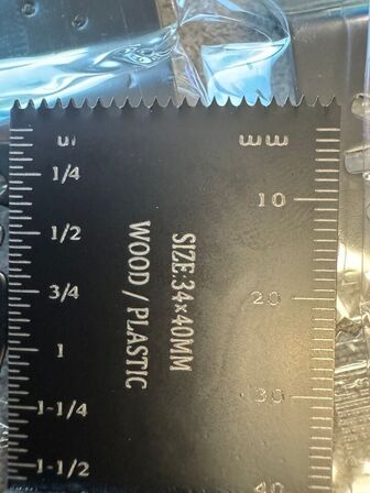 2 stk. 10-pak Multimaskine klinger til træ og plast