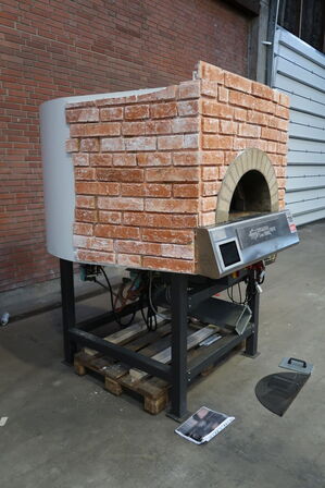 Demo pizzaovn roterende stenplade Ø95CM, MAM MFRC115