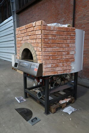 Demo pizzaovn roterende stenplade Ø95CM, MAM MFRC115