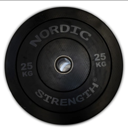 1 stk. New Style Bumper Plate - 25 kg