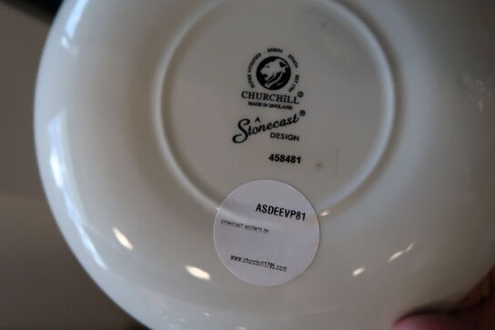 28 stk. tallerkner/fade/krus CHURCHILL