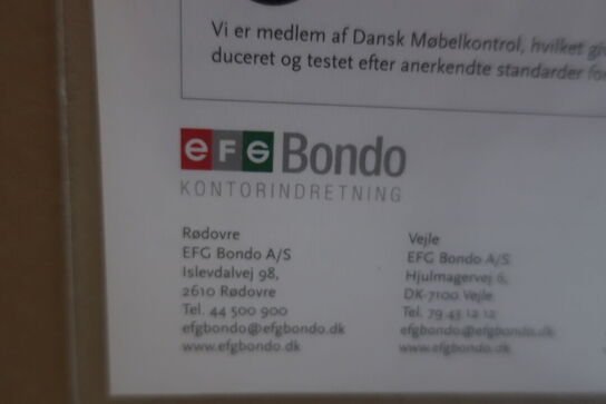 El.hæve/sænke skrivebord EFG BONDO 