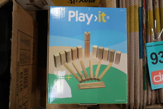 2 sæt Play>it Kongespil