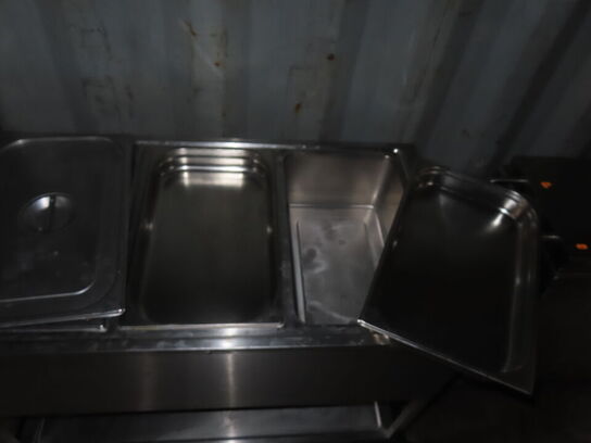 Bain Marie RIEBER ZUB-3 3xGN1/1,4L