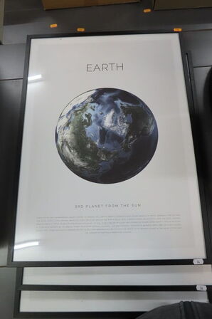 4 stk. billeder med ramme