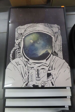 4 stk. billeder med ramme