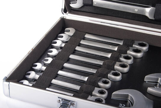 Ringskraldenøglesæt 22 dele i kuffert 