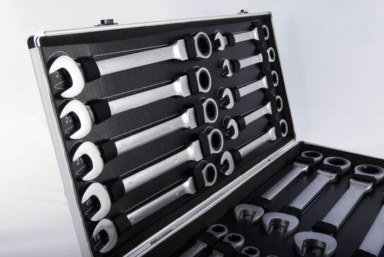 Ringskraldenøglesæt 22 dele i kuffert