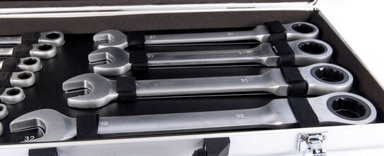 Ringskraldenøglesæt 22 dele i kuffert 