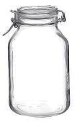 6 stk. Sylteglas 3,04 ltr Fido