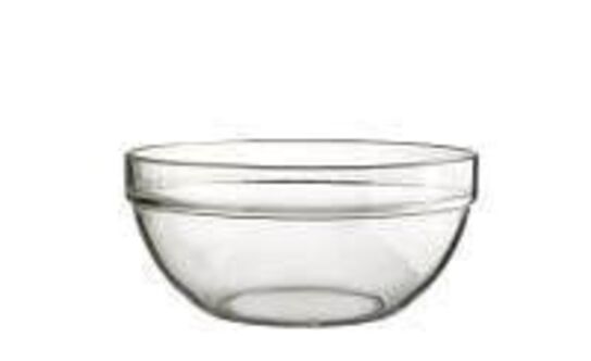 36 stk. Skål stabelbar 120 mm hærdet