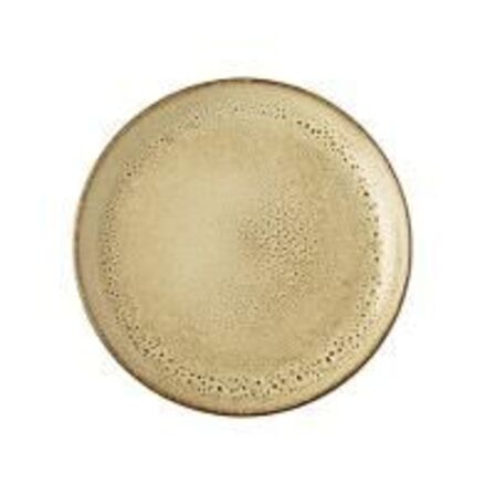 12 stk. Tallerken stentøj oliven 240 mm Rustik