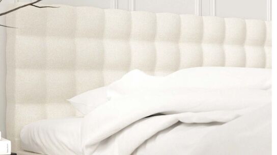 Kontinentalseng | 180x200 cm | Lys beige (ubrugt)