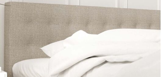 Kontinentalseng | 160x200 cm | Sand (ubrugt)