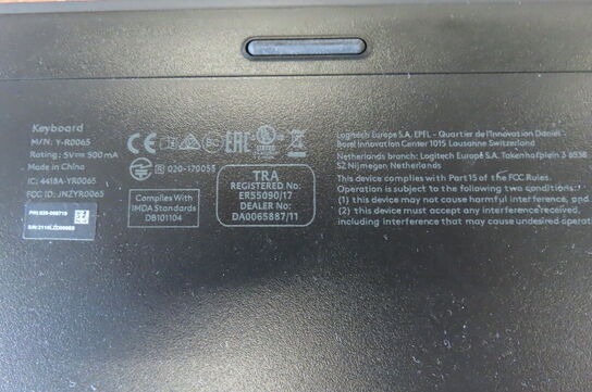 4 stk. Trådløse tastature og mus LOGITECH