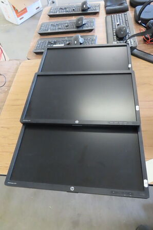 3 stk. Computerskærme HP ELITEDISPLAY E231
