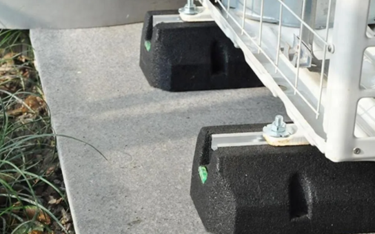 2 stk. Monoblock montageblok med skinne – 1000mm