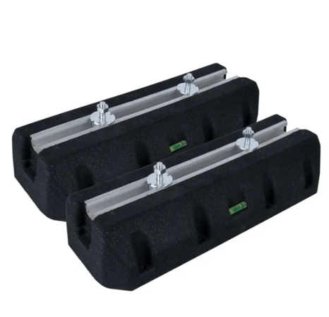 2 stk. Monoblock montageblok med skinne – 1000mm