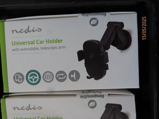 4 stk. smartphoneholdere til bil