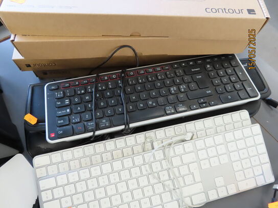 Diverse mus, tastatur m.m.