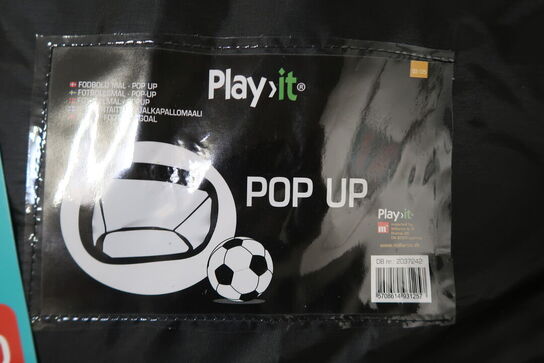 4 stk. Play>it fodboldmål pop-up
