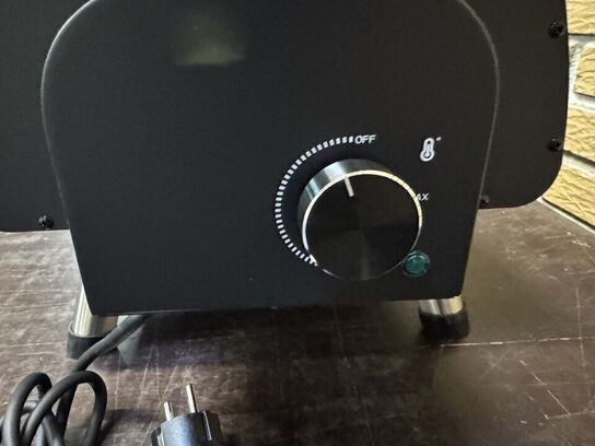 Elektrisk 12" pizzaovn med pizzasten 2200W