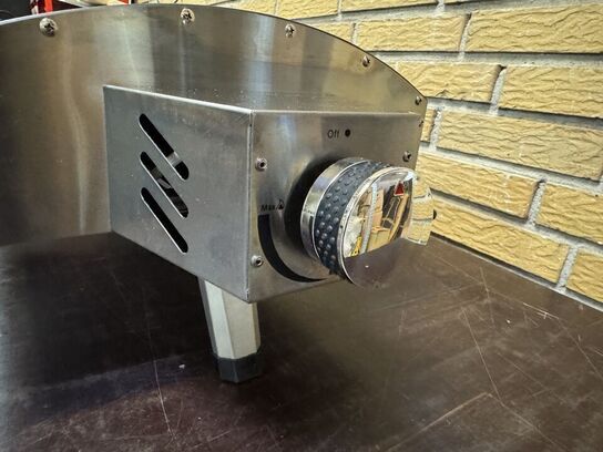 13" pizzaovn til gas med pizzasten 4000W
