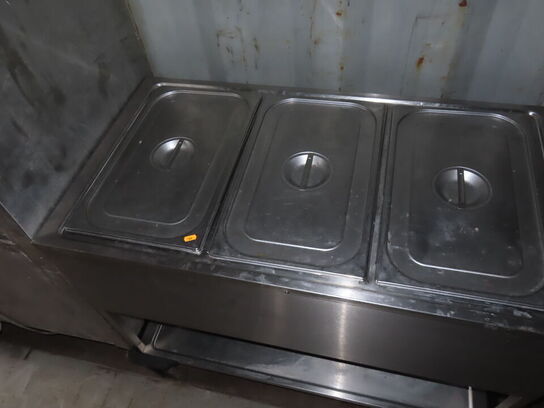 Bain Marie RIEBER ZUB-3 3xGN1/1,4L