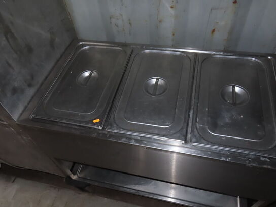 Bain Marie RIEBER ZUB-3 3xGN1/1,4L