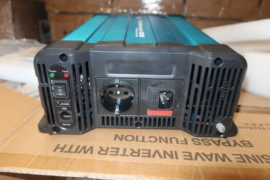 Inverter GREEN ENERGY PURE SINE WAVE INVERTER 2000W TFS2000 (ubrugt)