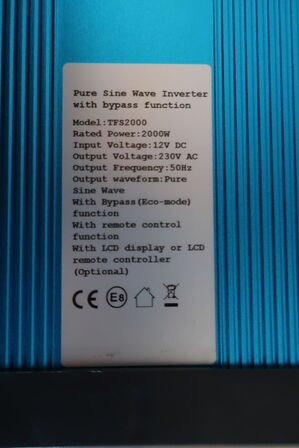 Inverter PURE SIN WAVE Inverter 2000W