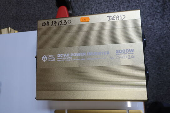 Inverter GREEN ENERGY DC/AC Power Inverter 2000W