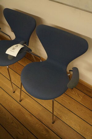 3 stk. spisebordsstole ARNE JACOBSEN 7'ER
