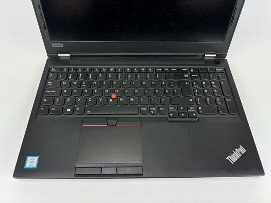 Lenovo ThinkPad P52 i7-8850H 15", 32GB RAM, 512 GB SSD. - LÆS BESKRIVELSE