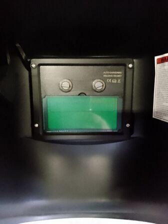 Svejsehjelm med speedglas i model Eagle