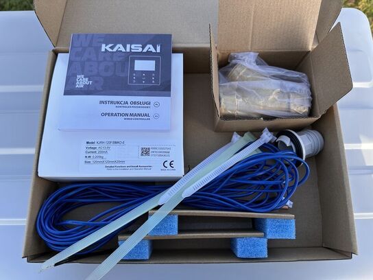 Fabriksny 10 KW luft til vand varmepumpe KAISAI KHC-10RY3-B