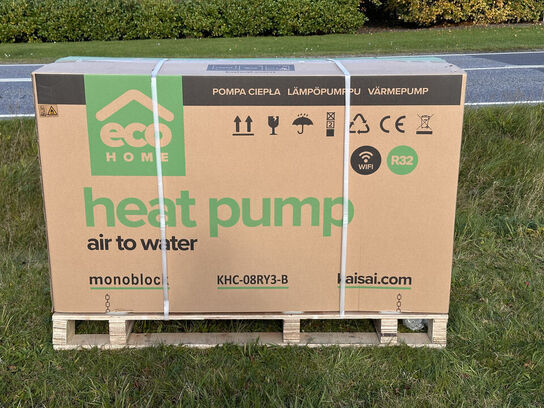 Fabriksny 8 KW luft til vand varmepumpe KAISAI KHC-08RY3-B