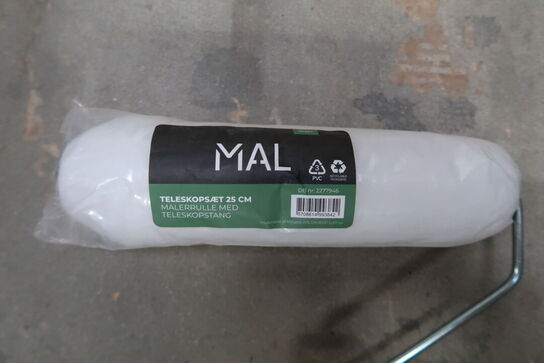 12 stk. MAL MALERRULLE 25 CM