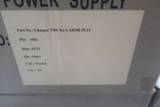 2 stk. ladere GREEN ENERGY for 29.2v LiFePO4 Battery