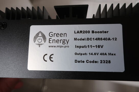 3 stk. booster GREEN ENERGY LAR200 DC14R640A-12