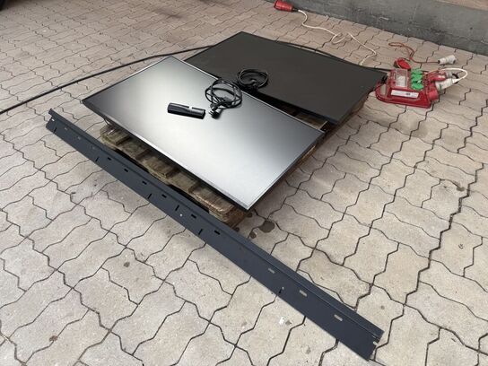 2 stk 43" Displays LG 43UH5F inkl. dobbelt vægbeslag