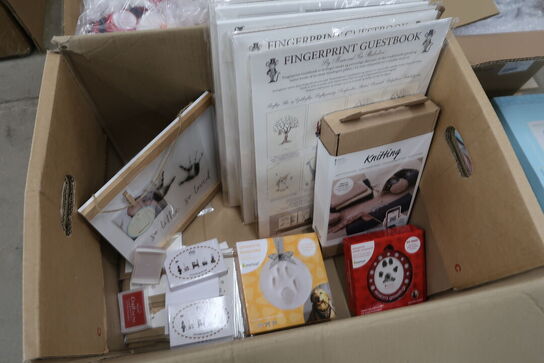 Palle med diverse varer