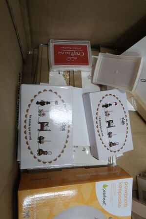 Palle med diverse varer