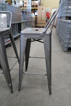 2 stk. Barstole m. ryg TOLIX California