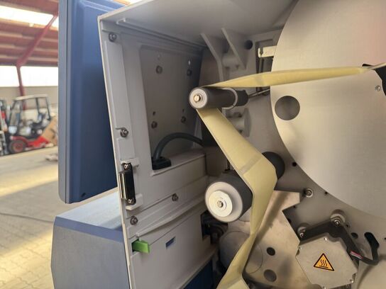 Labelmaskine BIZERBA inkl. kompressor & bord