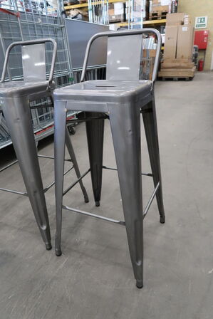 2 stk. Barstole m. ryg TOLIX California