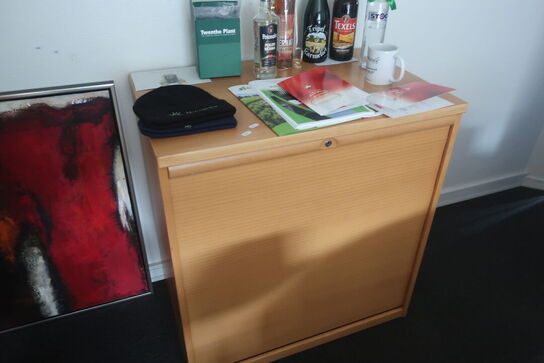 Jalousiskab / spiritusflasker