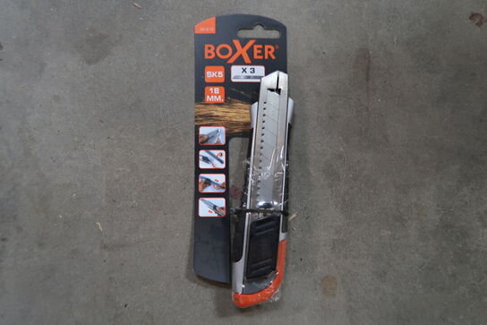 10 stk. Boxer Hobbykniv 18 mm. - SK5 stål