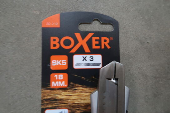 10 stk. Boxer Hobbykniv 18 mm. - SK5 stål