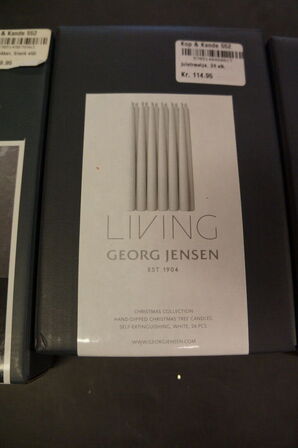 Diverse lys/lyseslukker GEORG JENSEN 